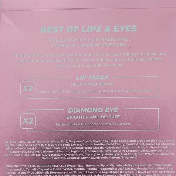 2 Pack of Vitamask Limited Edition Best Of Lips & Eyes Gift Set  14CT - Picture 3 of 4